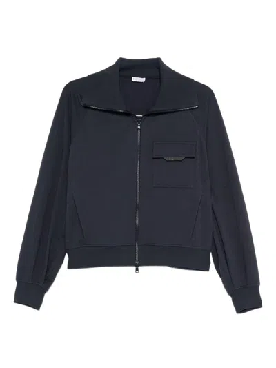 BRUNELLO CUCINELLI BRUNELLO CUCINELLI COTTON ZIPPED SWEATSHIRT