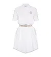 Brunello Cucinelli Couture Interlock Mini Dress In White