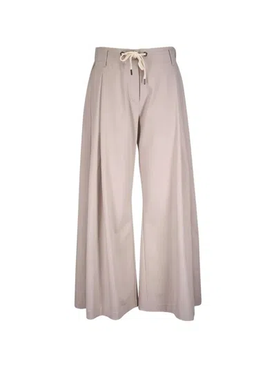 Brunello Cucinelli Couture Interlock Pants In Brown