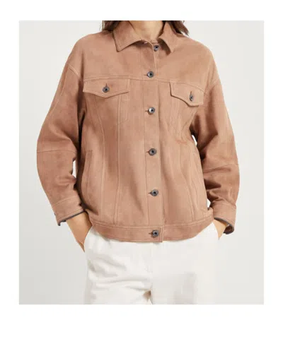 BRUNELLO CUCINELLI BRUNELLO CUCINELLI SHINY CUFF COUTURE FOUR-POCKET JACKET