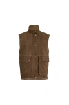 Brunello Cucinelli Monili-detail Front-pocket Vest In Brown