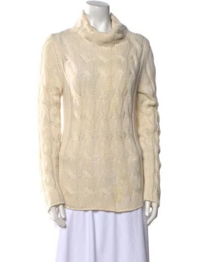 Pre-owned Brunello Cucinelli Cowl Neck Sweater In Neutral