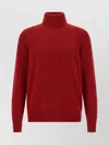 Brunello Cucinelli High Neck Sweater Sweaters And Cardigans Multicolor In Brown