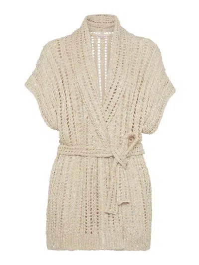 BRUNELLO CUCINELLI CARDIGAN DAZZLING