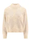 Brunello Cucinelli Sweater In Beige
