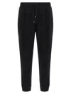 Brunello Cucinelli Cotton Sweatpants In Black