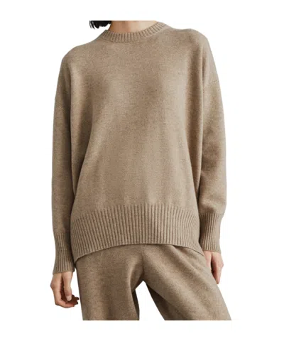 Brunello Cucinelli Crew-neck Cashmere Jumper In Brown