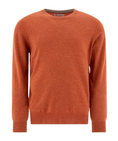 BRUNELLO CUCINELLI BRUNELLO CUCINELLI CREWNECK KNITTED JUMPER