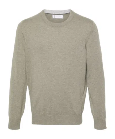 BRUNELLO CUCINELLI BRUNELLO CUCINELLI LONG-SLEEVED CREWNECK JUMPER