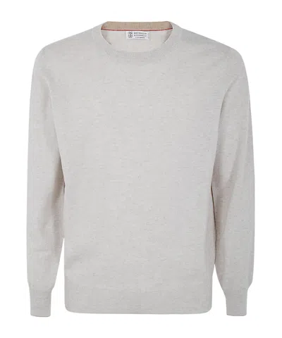 BRUNELLO CUCINELLI CREW-NECK CASHMERE JUMPER