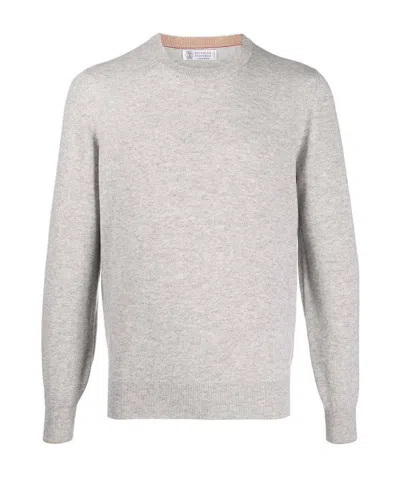 BRUNELLO CUCINELLI BRUNELLO CUCINELLI CREWNECK KNITTED SWEATER