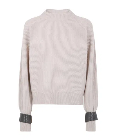 Brunello Cucinelli Crew Neck Cashmere Sweater