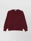 Brunello Cucinelli Crew Neck Cashmere Sweater With Embroidered Detail In Multi