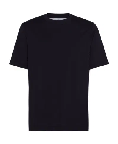 BRUNELLO CUCINELLI BRUNELLO CUCINELLI CREWNECK SHORT-SLEEVED T-SHIRT