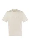 Brunello Cucinelli Crew-neck Cotton Jersey T-shirt With Print In White