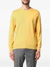 Brunello Cucinelli Man Sweater Ocher Size 46 Cashmere In Yellow