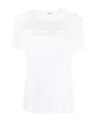 Brunello Cucinelli Versatile Crew Neck Short Sleeve Top In White