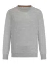 Brunello Cucinelli Sweaters In Light Grey
