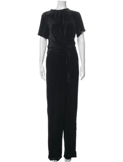 Pre-owned Brunello Cucinelli Crew Neck Jumpsuit In Black