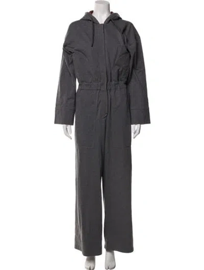 Pre-owned Brunello Cucinelli Crew Neck Jumpsuit In Gray
