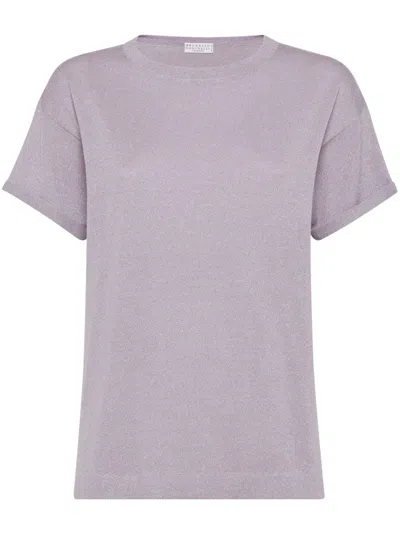 BRUNELLO CUCINELLI SILK-BLEND TOP