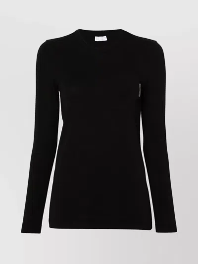 BRUNELLO CUCINELLI CREW NECK LONG SLEEVE CHEST POCKET TOP