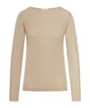 Brunello Cucinelli Cashmere Sweater With Lurex Inserts In Neutral