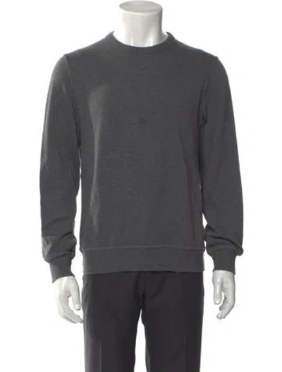 Pre-owned Brunello Cucinelli Crew Neck Long Sleeve Sweatshirt In Gray