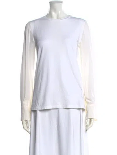 Pre-owned Brunello Cucinelli Crew Neck Long Sleeve Sweatshirt In Neutral