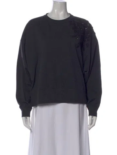 Pre-owned Brunello Cucinelli Crew Neck Long Sleeve Sweatshirt W/ Tags In Blue