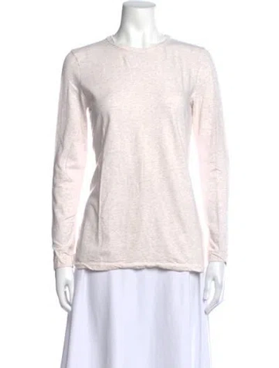 Pre-owned Brunello Cucinelli Crew Neck Long Sleeve T-shirt In Neutral