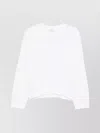 Brunello Cucinelli Crew Neck Sequined Knit Sweater In White