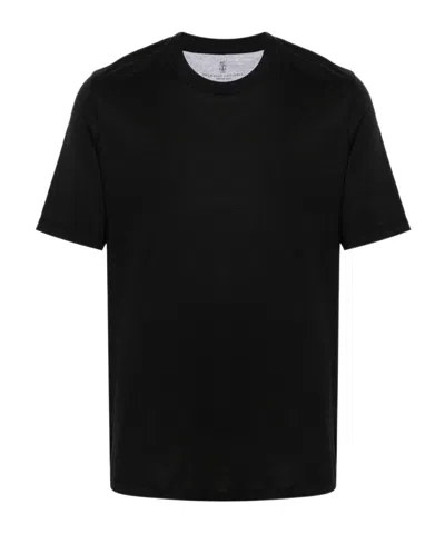 BRUNELLO CUCINELLI CREW-NECK SHORT-SLEEVE T-SHIRT