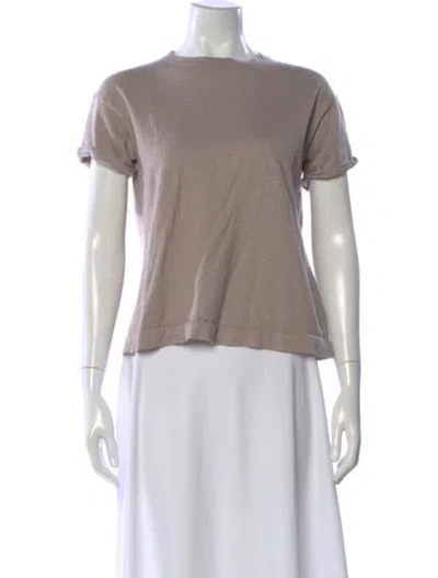 Pre-owned Brunello Cucinelli Crew Neck Short Sleeve T-shirt
