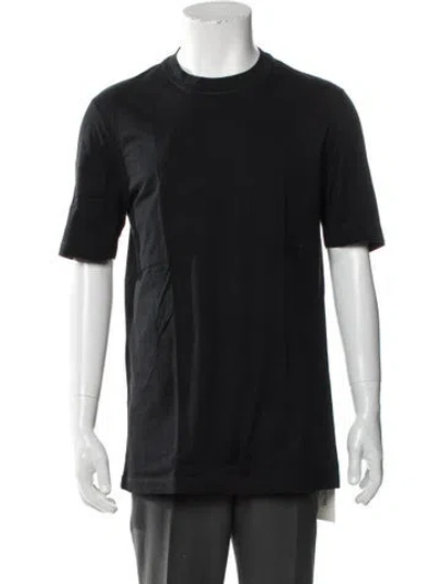 Pre-owned Brunello Cucinelli Crew Neck Short Sleeve T-shirt In Black