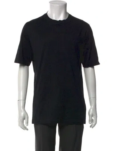 Pre-owned Brunello Cucinelli Crew Neck Short Sleeve T-shirt In Blue