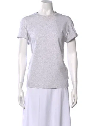 Pre-owned Brunello Cucinelli Crew Neck Short Sleeve T-shirt In Gray