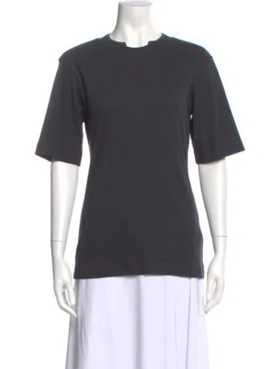 Pre-owned Brunello Cucinelli Crew Neck Short Sleeve T-shirt In Gray