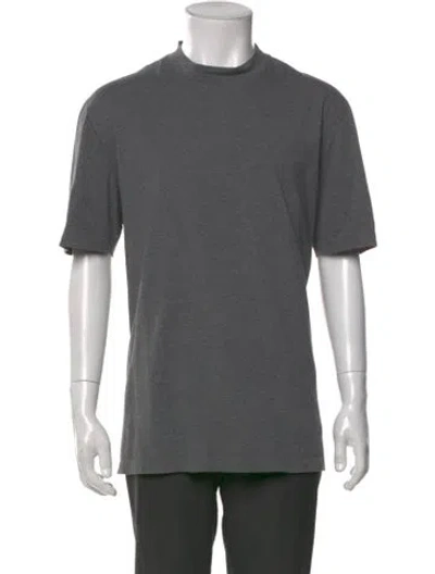 Pre-owned Brunello Cucinelli Crew Neck Short Sleeve T-shirt In Gray