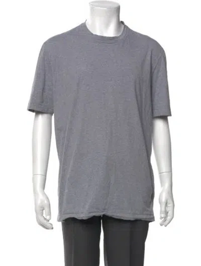 Pre-owned Brunello Cucinelli Crew Neck Short Sleeve T-shirt In Gray