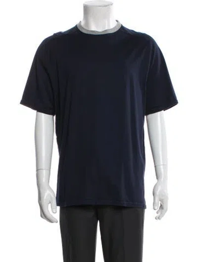 Pre-owned Brunello Cucinelli Crew Neck Short Sleeve T-shirt In Gray