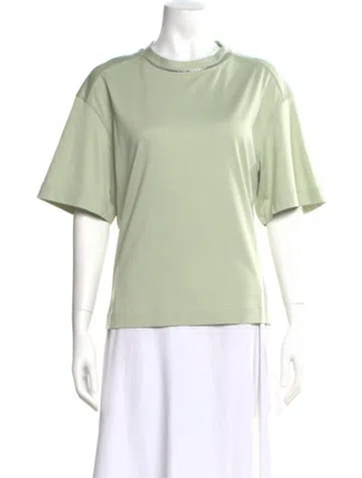Pre-owned Brunello Cucinelli Crew Neck Short Sleeve T-shirt In Green