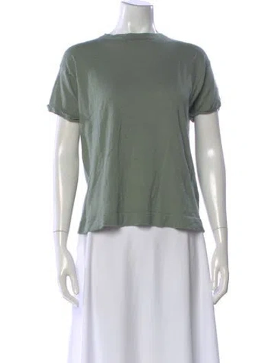 Pre-owned Brunello Cucinelli Crew Neck Short Sleeve T-shirt In Green