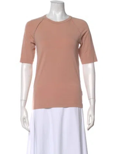 Pre-owned Brunello Cucinelli Crew Neck Short Sleeve T-shirt In Neutral