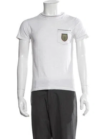 Pre-owned Brunello Cucinelli Crew Neck Short Sleeve T-shirt In Neutral