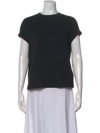 Pre-owned Brunello Cucinelli Crew Neck Short Sleeve T-shirt W/ Tags In Black