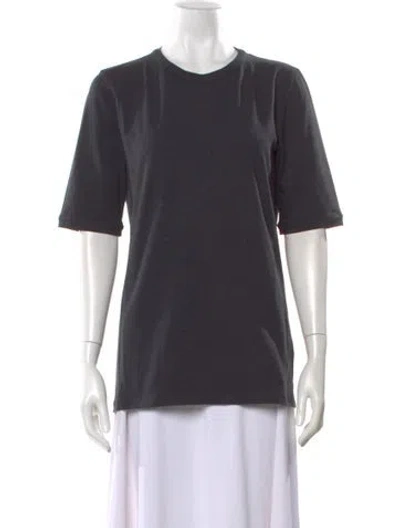 Pre-owned Brunello Cucinelli Crew Neck Short Sleeve T-shirt W/ Tags In Gray
