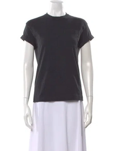Pre-owned Brunello Cucinelli Crew Neck Short Sleeve T-shirt W/ Tags In Gray