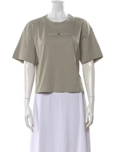 Pre-owned Brunello Cucinelli Crew Neck Short Sleeve T-shirt W/ Tags In Green