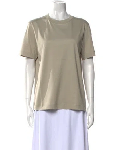Pre-owned Brunello Cucinelli Crew Neck Short Sleeve T-shirt W/ Tags In Neutral